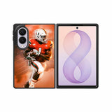 University Of Miami Footbal Samsung Galaxy Z Fold 8 Case DC1929
