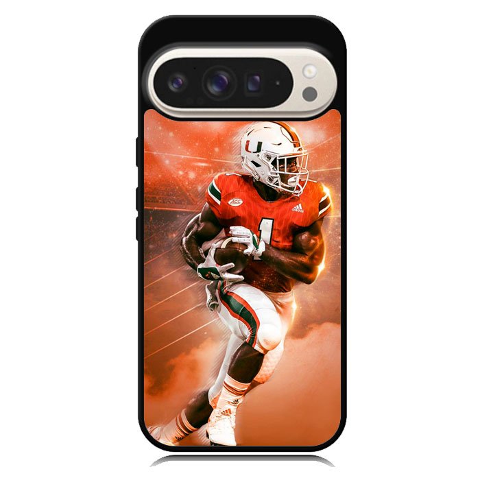 University Of Miami Footbal Google Pixel 10 Pro XL Case DC1929