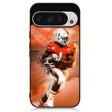University Of Miami Footbal Google Pixel 9 | Google Pixel 9 Pro Case DC1929