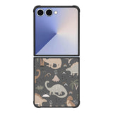 Cute Dinosaurs Samsung Galaxy Z Flip 7 5G Case