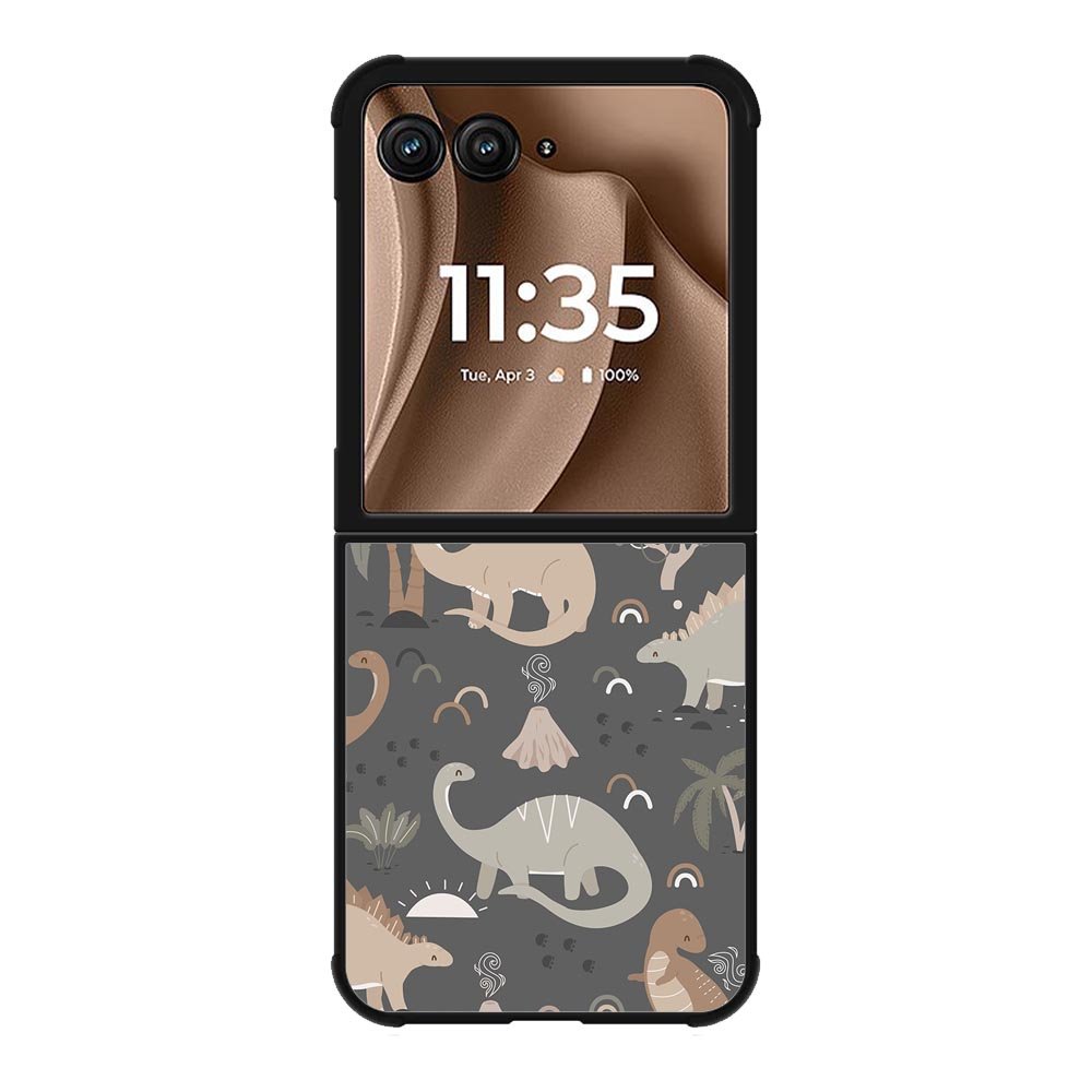 Cute Dinosaurs Motorola Moto RAZR Plus 2025 Case