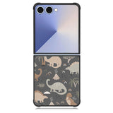 Cute Dinosaurs Samsung Galaxy Z Flip 7 Case DC0414