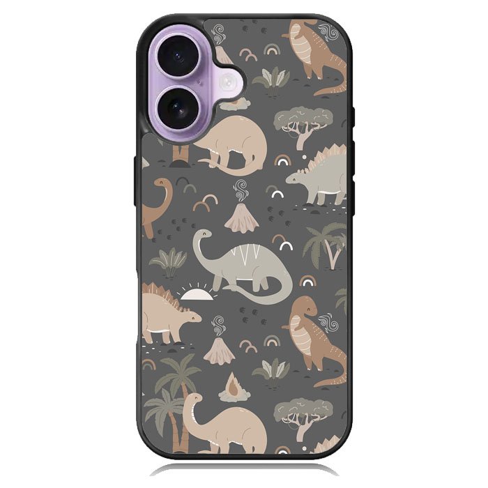 Cute Dinosaurs iPhone 16 Case DC0414
