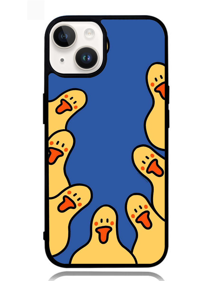 Ducks Pattern iPhone 14 Plus Case BLN9074
