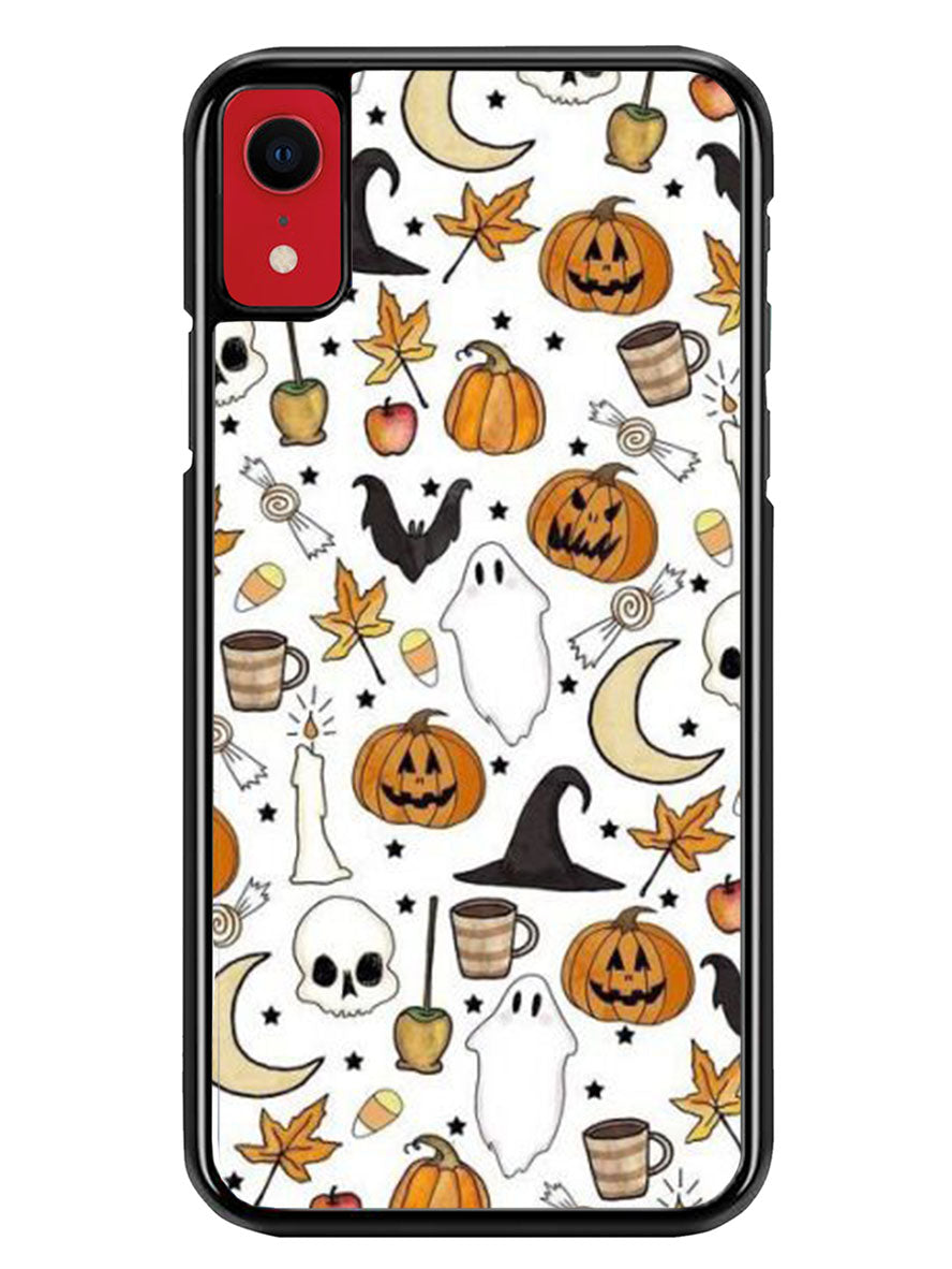 Halloween Pattern iPhone XR Case