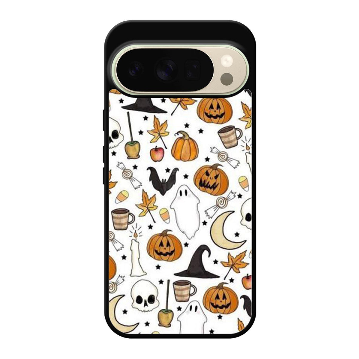 Halloween Pattern Google Pixel 10 Pro Case
