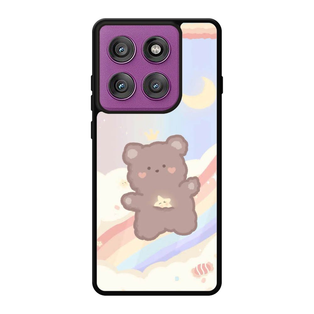 Kawaii Cute Bear Motorola Moto Edge 60 Pro Case