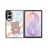 Kawaii Cute Bear Samsung Galaxy Z Fold 8 Case