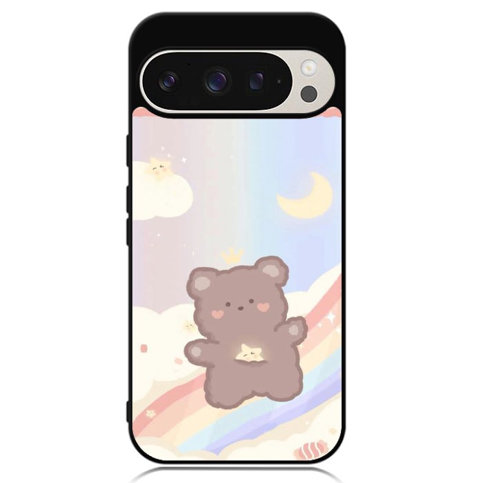 Kawaii Cute Bear Google Pixel 9 Pro XL Case
