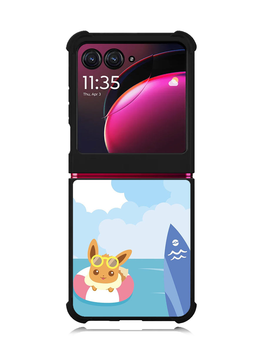 Pikachu Eevee Pokemon Motorola Moto Razr Plus 2023 , Moto Razr+ 2023 Case