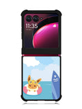 Pikachu Eevee Pokemon Motorola Moto Razr Plus 2023 , Moto Razr+ 2023 Case