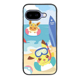 Pikachu Eevee Pokemon Google Pixel 10A Case