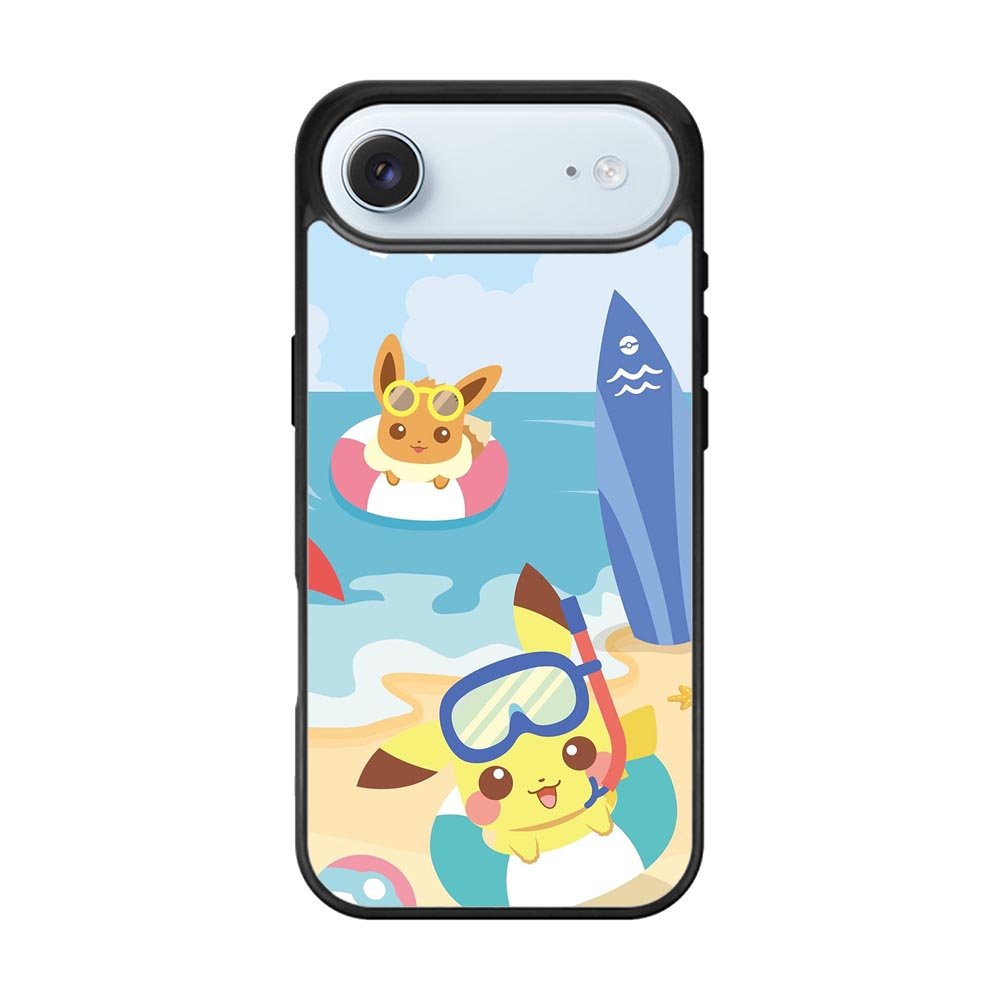 Pikachu Eevee Pokemon iPhone Air Case
