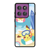 Pikachu Eevee Pokemon Motorola Moto Edge 60 Pro Case