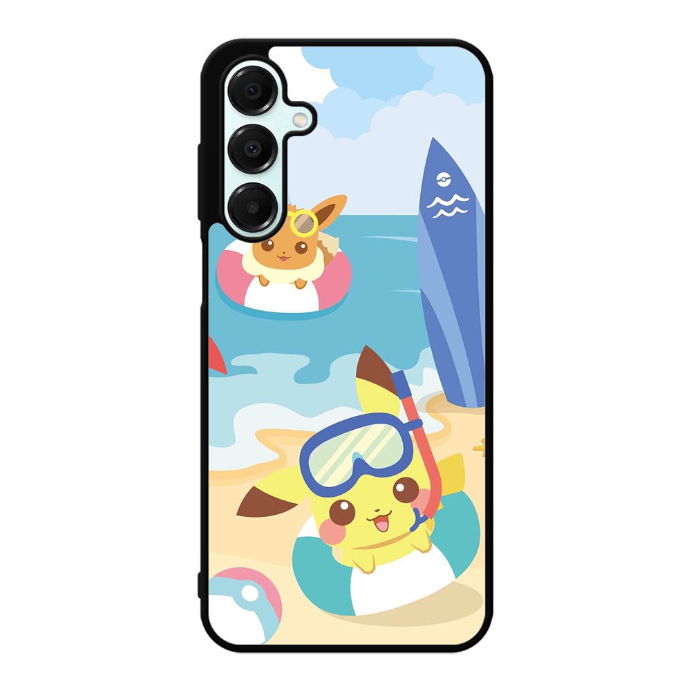 Pikachu Eevee Pokemon Samsung Galaxy A16 Case DC6123