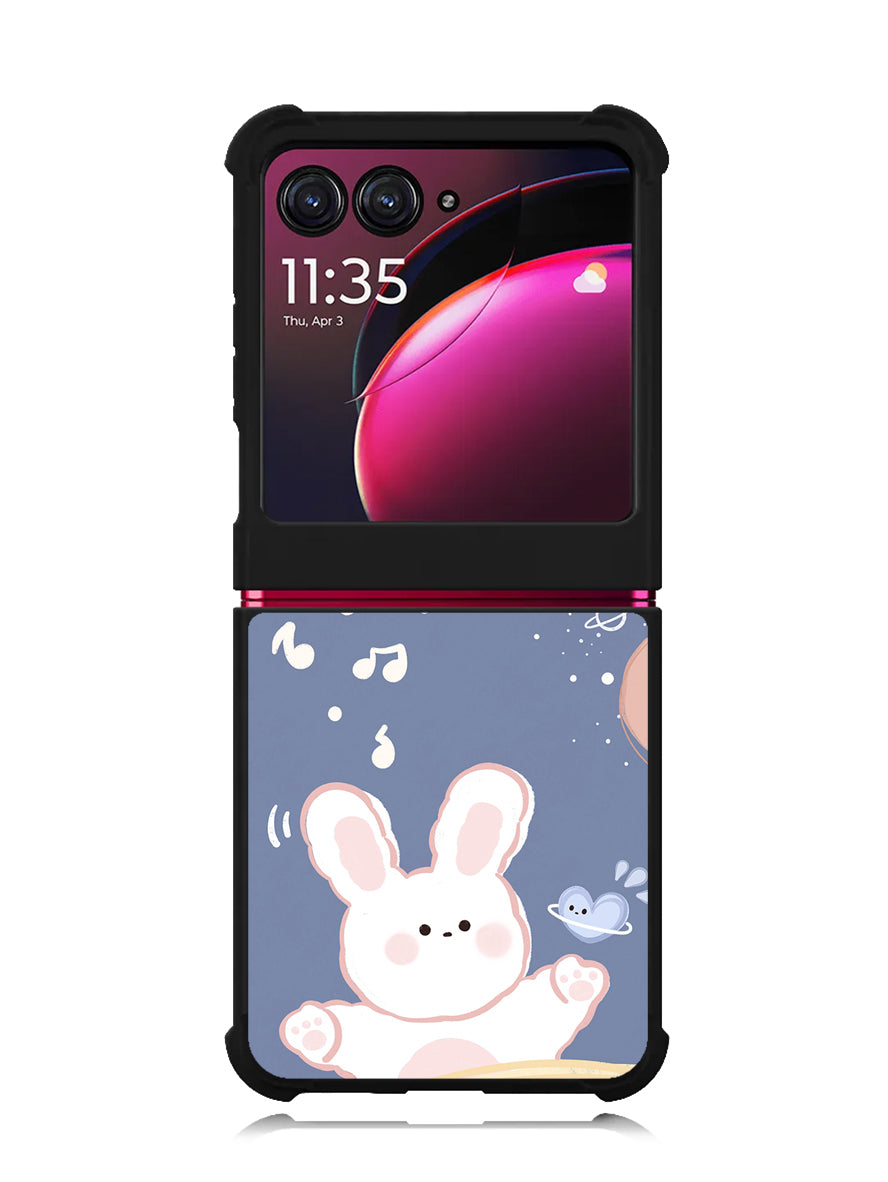 Rabbit Adventure Planet Motorola Moto Razr Plus 2023 , Moto Razr+ 2023 Case