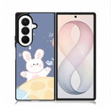 Rabbit Adventure Planet Samsung Galaxy Z Fold 8 Ultra Case