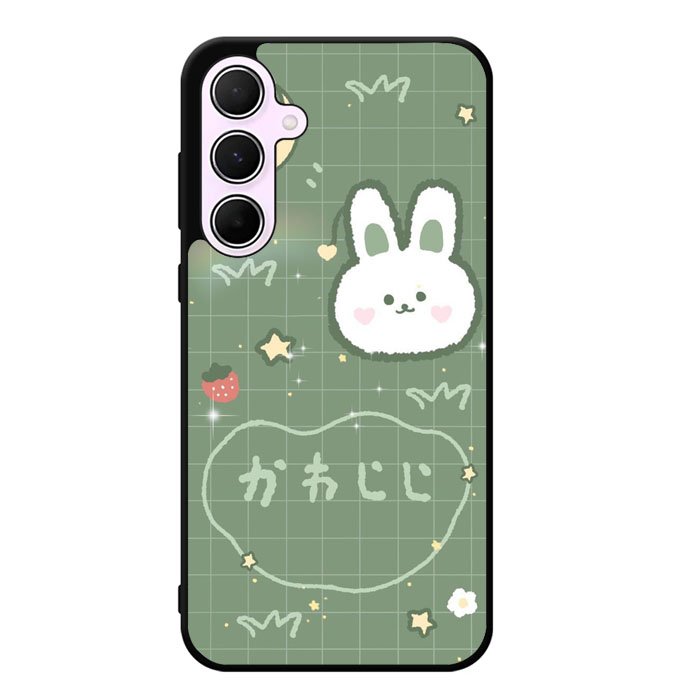 Rabbit Green Samsung Galaxy A35 5G Case DC1544