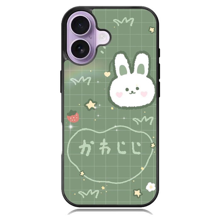 Rabbit Green iPhone 16 Case DC1544