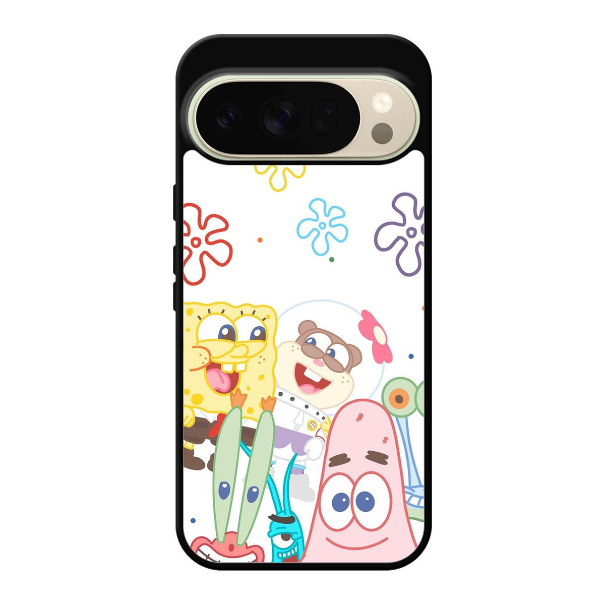 Spongebob Friends Happy Google Pixel 10 Pro Case