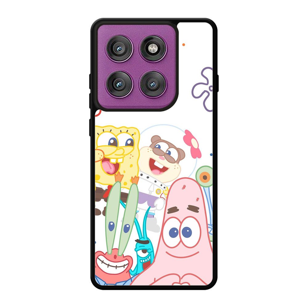 Spongebob Friends Happy Motorola Moto Edge 60 Pro Case