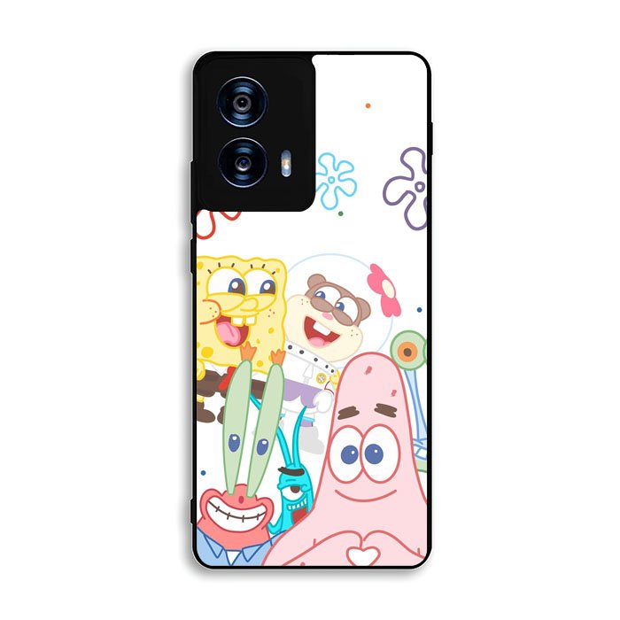 Spongebob Friends Happy Motorola Moto G Power 5G 2024 Case DC2847