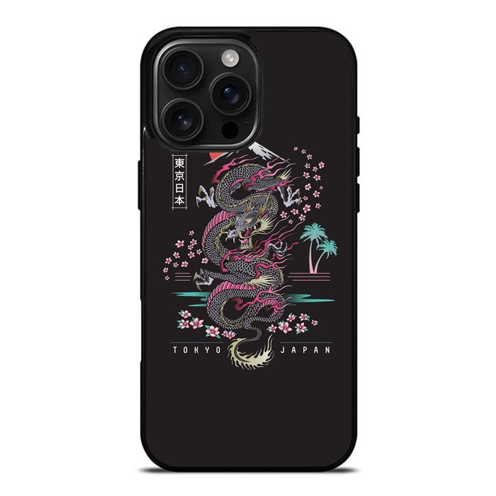 Tokyo Japan Dragon iPhone 16 Pro Case DC1898