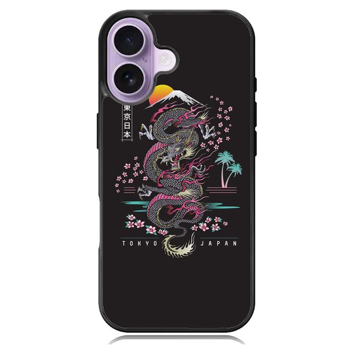 Tokyo Japan Dragon iPhone 16 Case DC1898