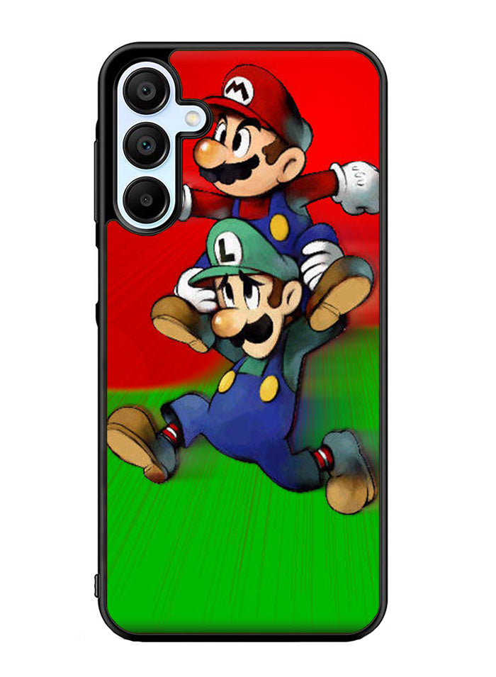 Luigi Mario Cute Cartoon Samsung Galaxy A15 5G Case
