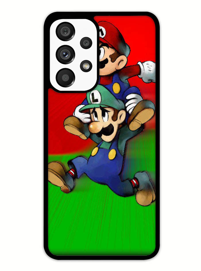 Luigi Mario Cute Cartoon Samsung Galaxy A53 5G Case