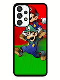 Luigi Mario Cute Cartoon Samsung Galaxy A53 5G Case