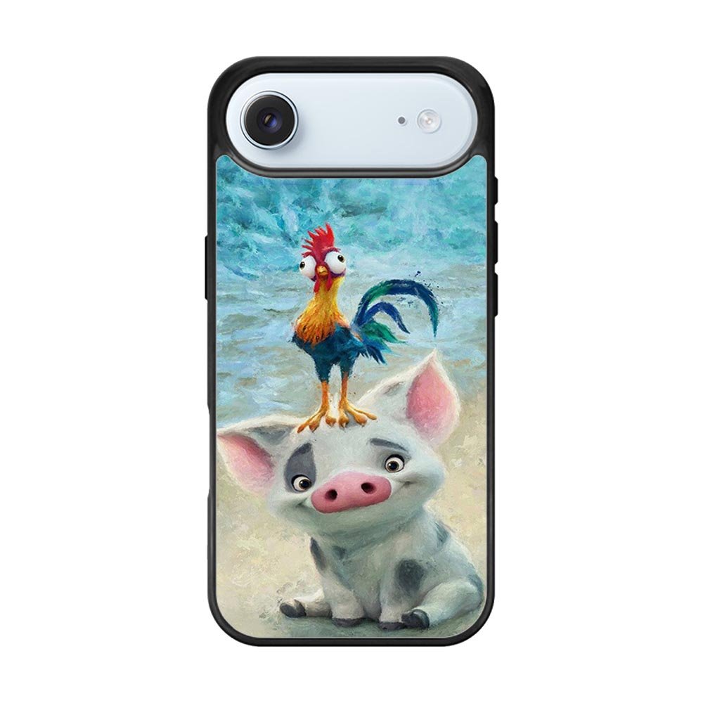 Moana Pua Pig Heihei Beach iPhone Air Case