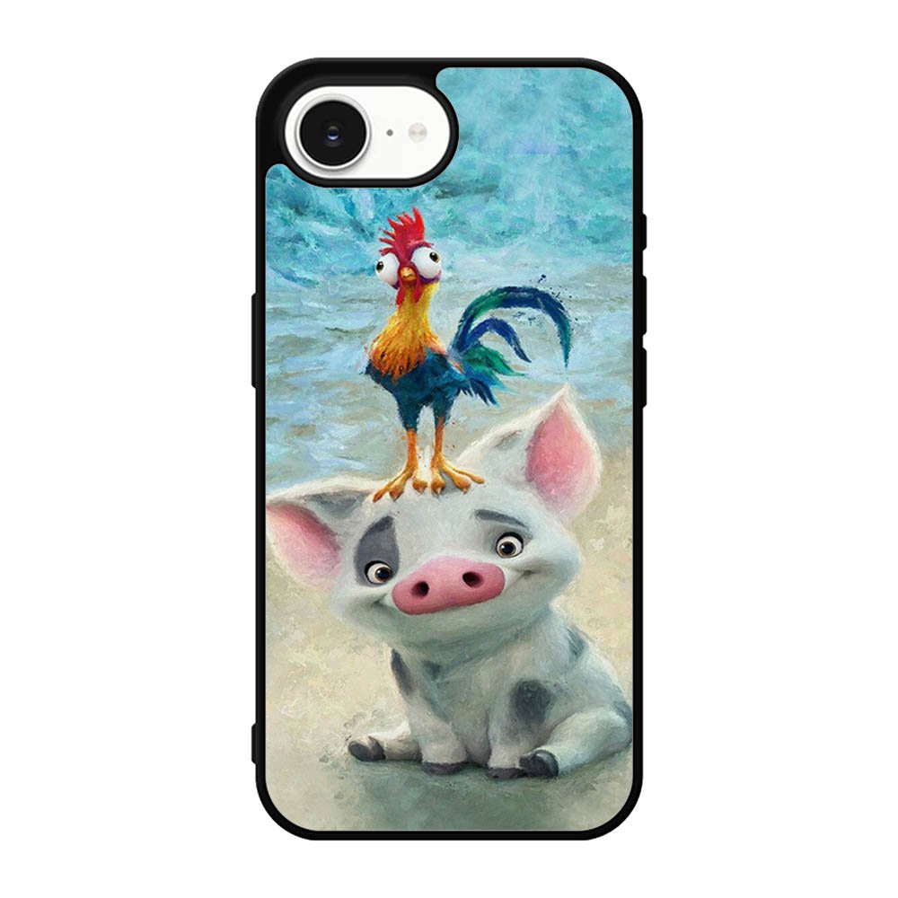 Moana Pua Pig Heihei Beach iPhone 17e Case