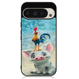 Moana Pua Pig Heihei Beach Google Pixel 9 Pro XL Case