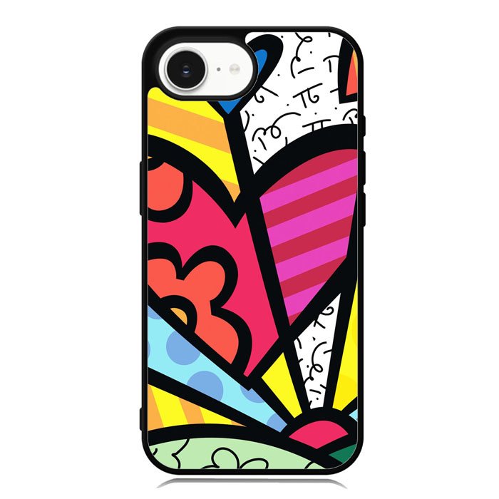 Romero Britto Love iPhone 16e Case DC1586