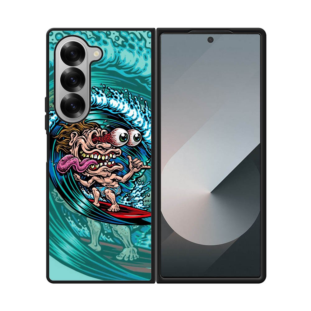 Skateboard Art Surfing Samsung Galaxy Z Fold 7 5G Case