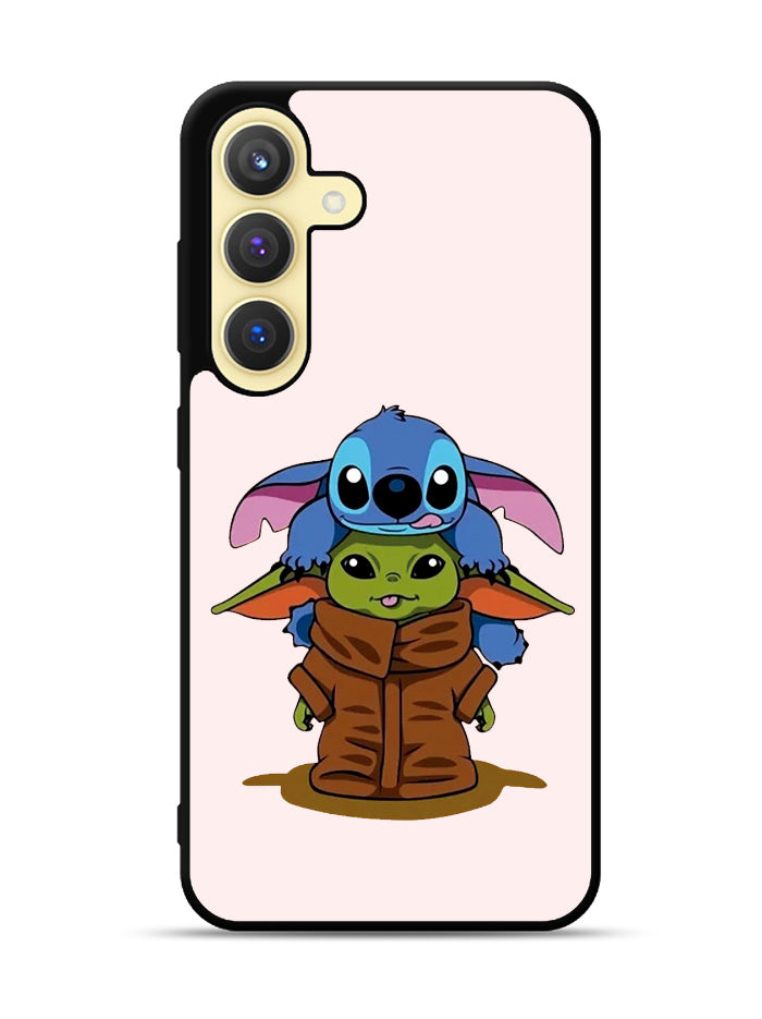Baby Yoda and Stitch Samsung Galaxy S25 Plus 5G , Samsung Galaxy S25+ 5G Case
