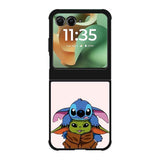 Baby Yoda and Stitch Motorola Moto RAZR 2025 Case