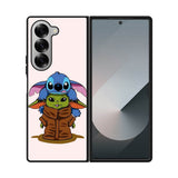 Baby Yoda and Stitch Samsung Galaxy Z Fold 7 5G Case