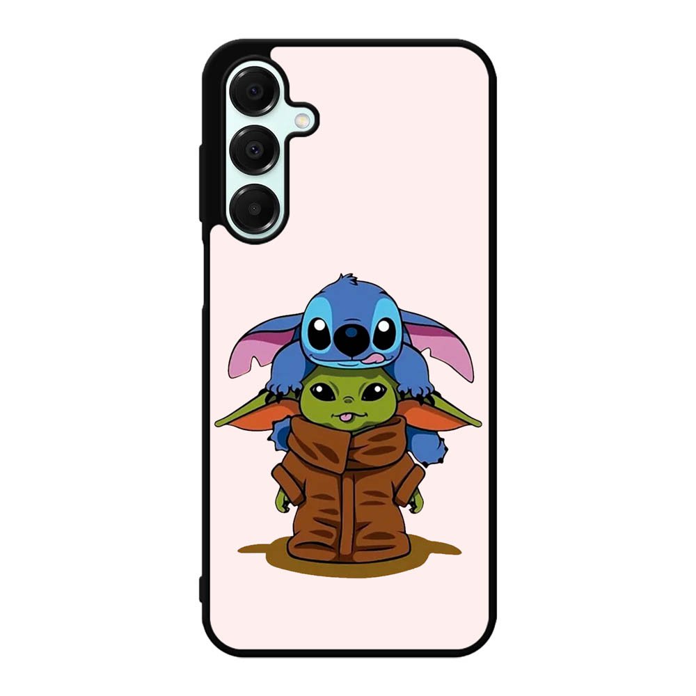 Baby Yoda and Stitch Samsung Galaxy A16 Case DC2670