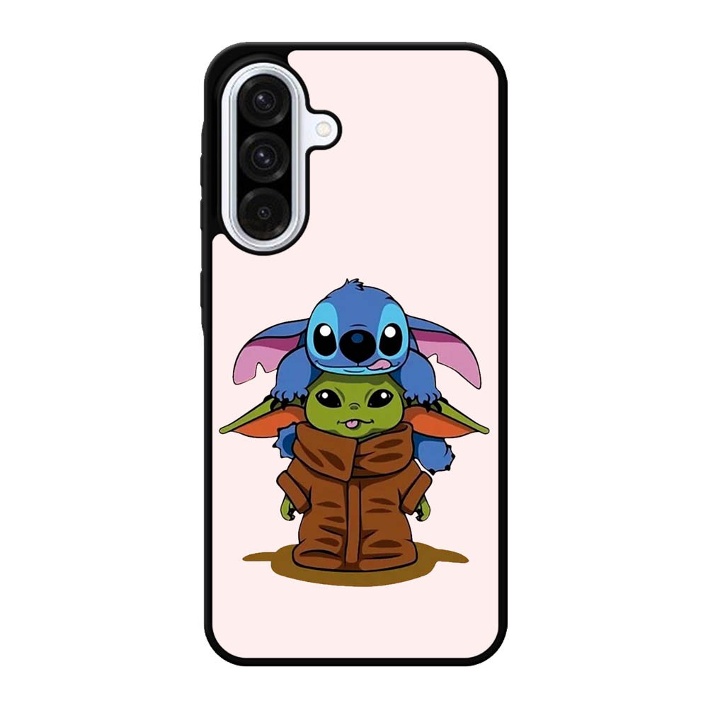 Baby Yoda and Stitch Samsung Galaxy A56 Case DC2670