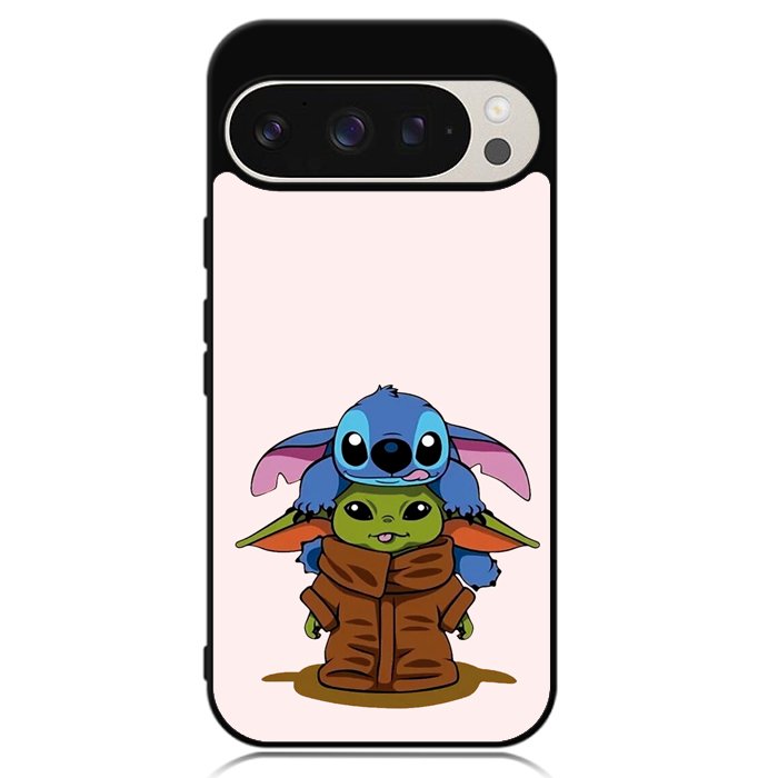 Baby Yoda and Stitch Google Pixel 9 Pro XL Case