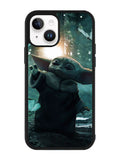 Baby Yoda In The Forest Love Butterfly iPhone 15 Case BLN10904
