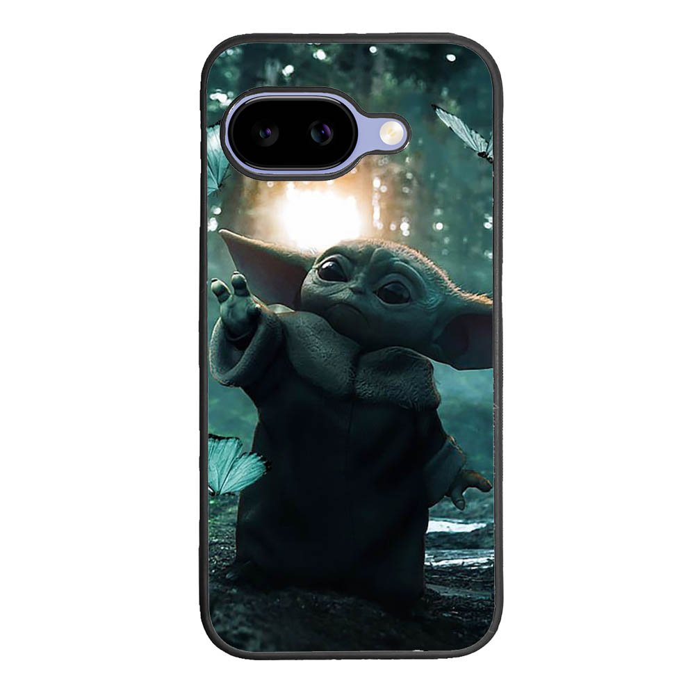 Baby Yoda In The Forest Love Butterfly Google Pixel 10A Case