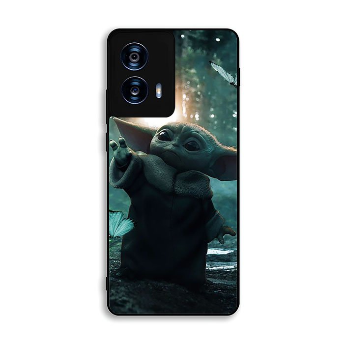 Baby Yoda In The Forest Love Butterfly Motorola Moto G Power 5G 2024 Case DC2231