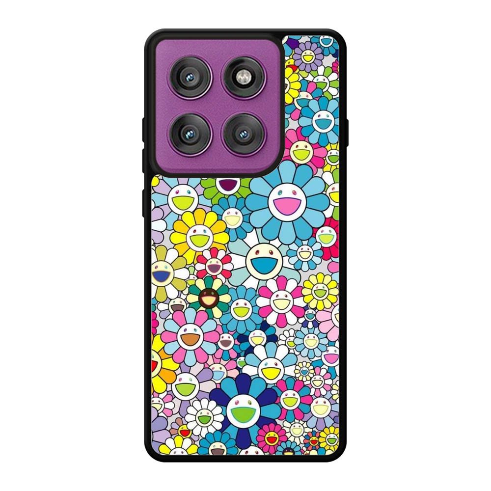 Takashi Murakami Flower Motorola Moto Edge 60 Pro Case