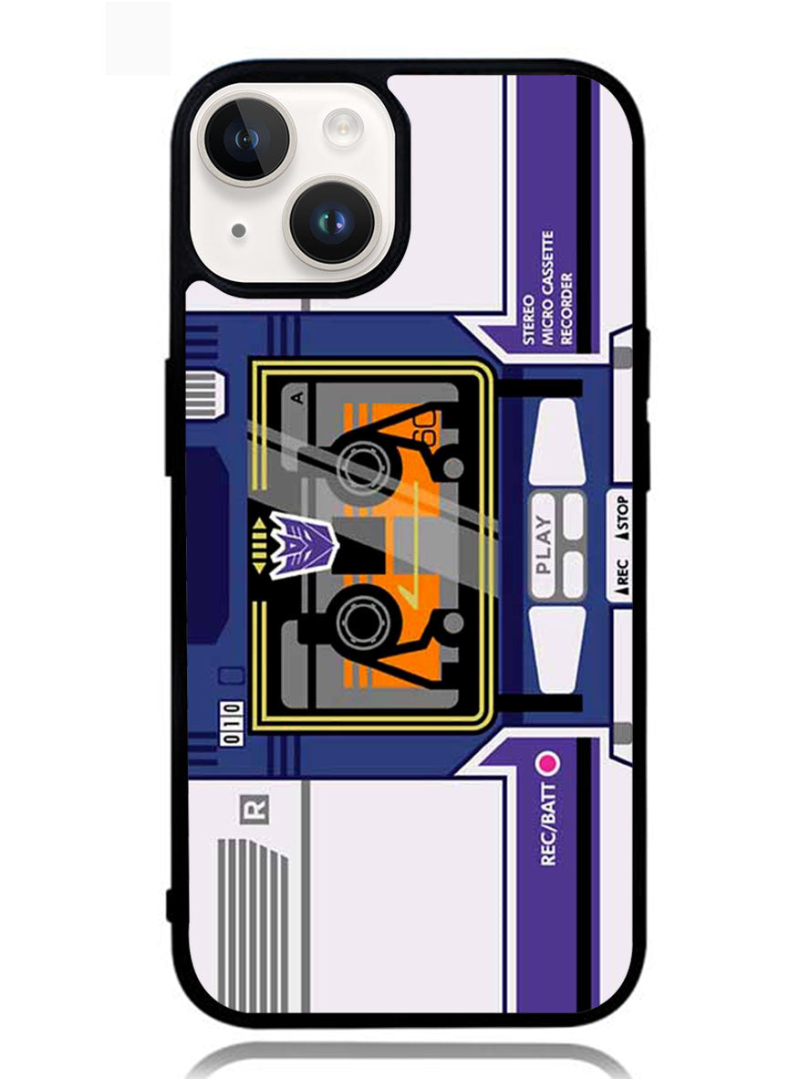 Transformers Soundwave Cassette iPhone 14 Case