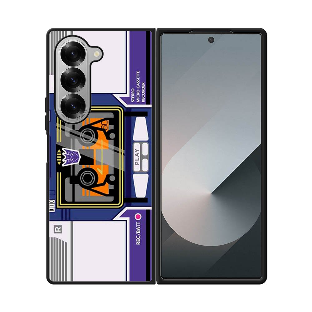 Transformers Soundwave Cassette Samsung Galaxy Z Fold 7 5G Case