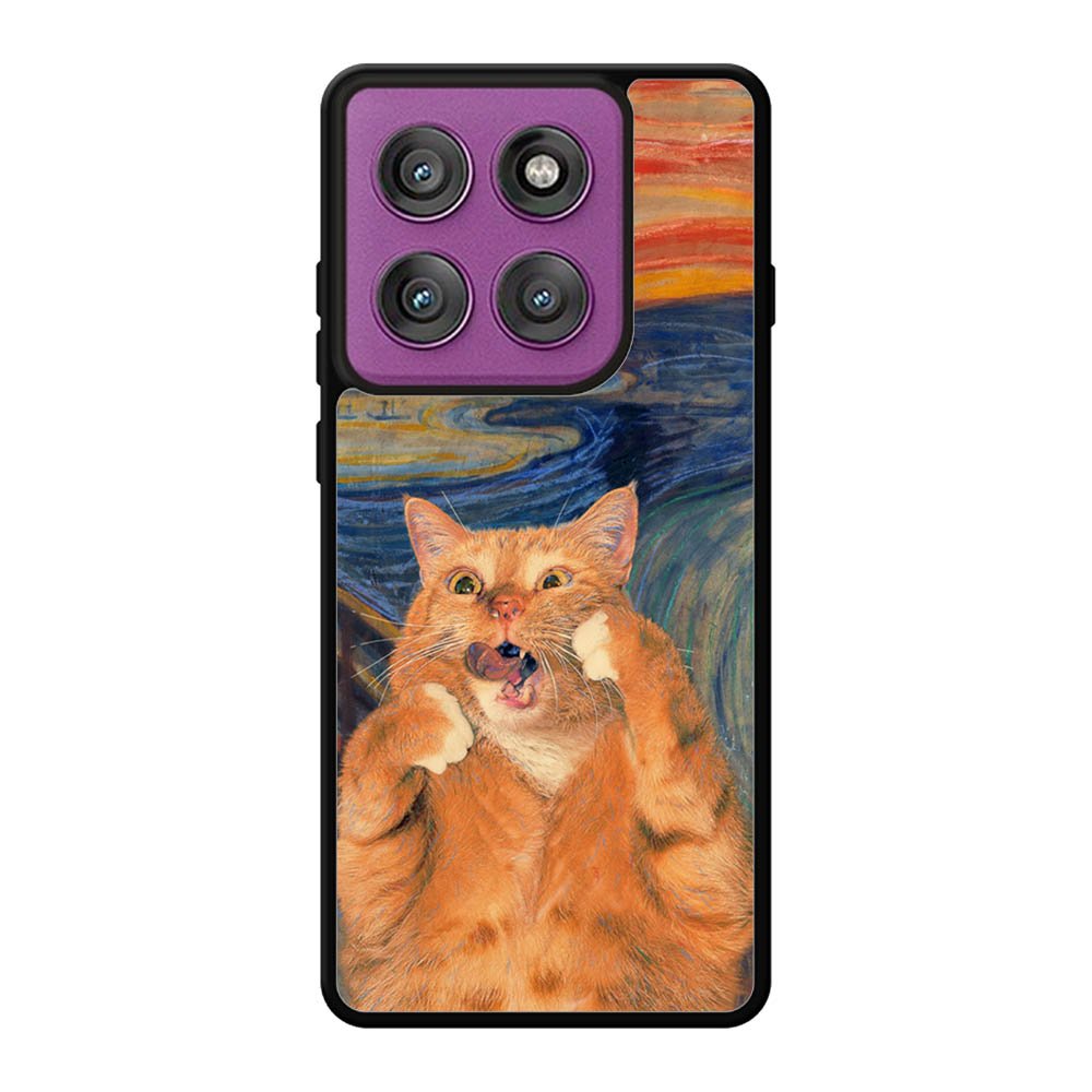 Cat The Scream Motorola Moto Edge 60 Pro Case