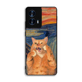 Cat The Scream Motorola Moto G Power 5G 2024 Case DC0103